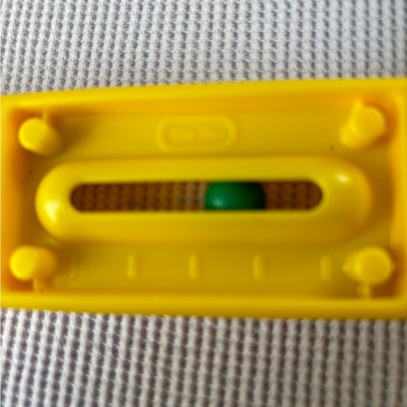 Vintage Little Tikes Work Bench tool Nails Screws Saw Chisel Sq Ruler Level Lot - Picture 2 of 5